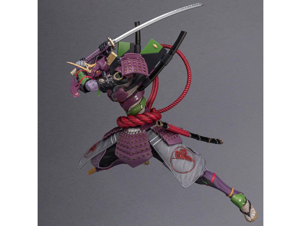 Sen-ti-nel Rebuild of Evangelion RIOBOT Musha EVA Unit-01 Action Figure | 4571335880798