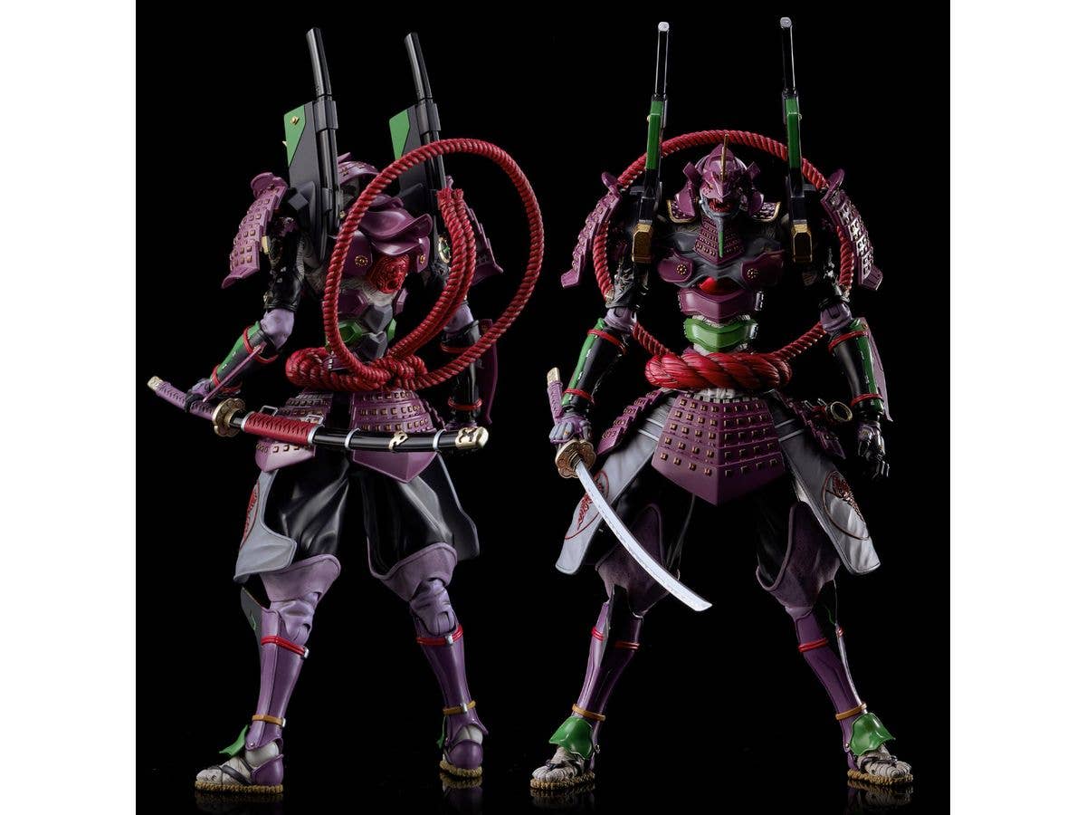 Sen-ti-nel Rebuild of Evangelion RIOBOT Musha EVA Unit-01 Action Figure | 4571335880798