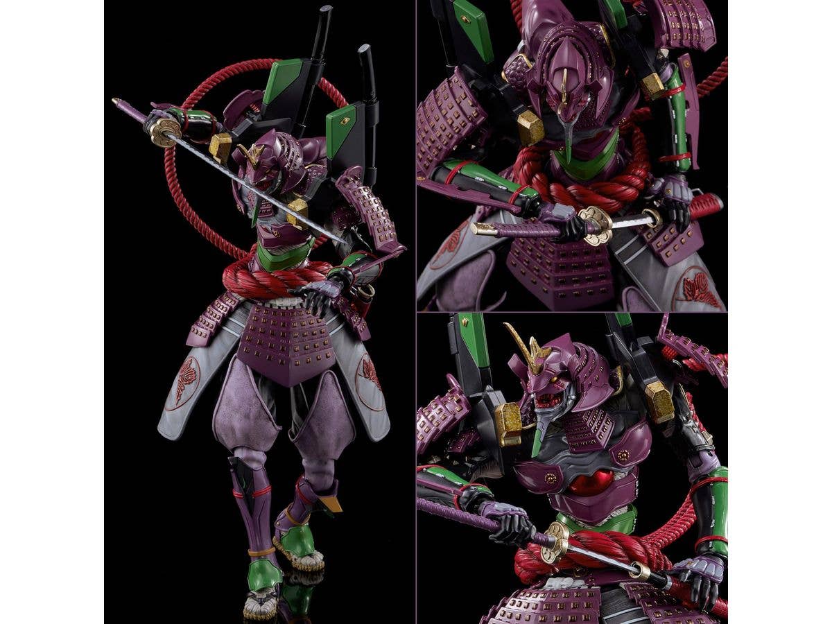 Sen-ti-nel Rebuild of Evangelion RIOBOT Musha EVA Unit-01 Action Figure | 4571335880798