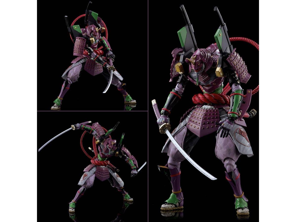Sen-ti-nel Rebuild of Evangelion RIOBOT Musha EVA Unit-01 Action Figure | 4571335880798