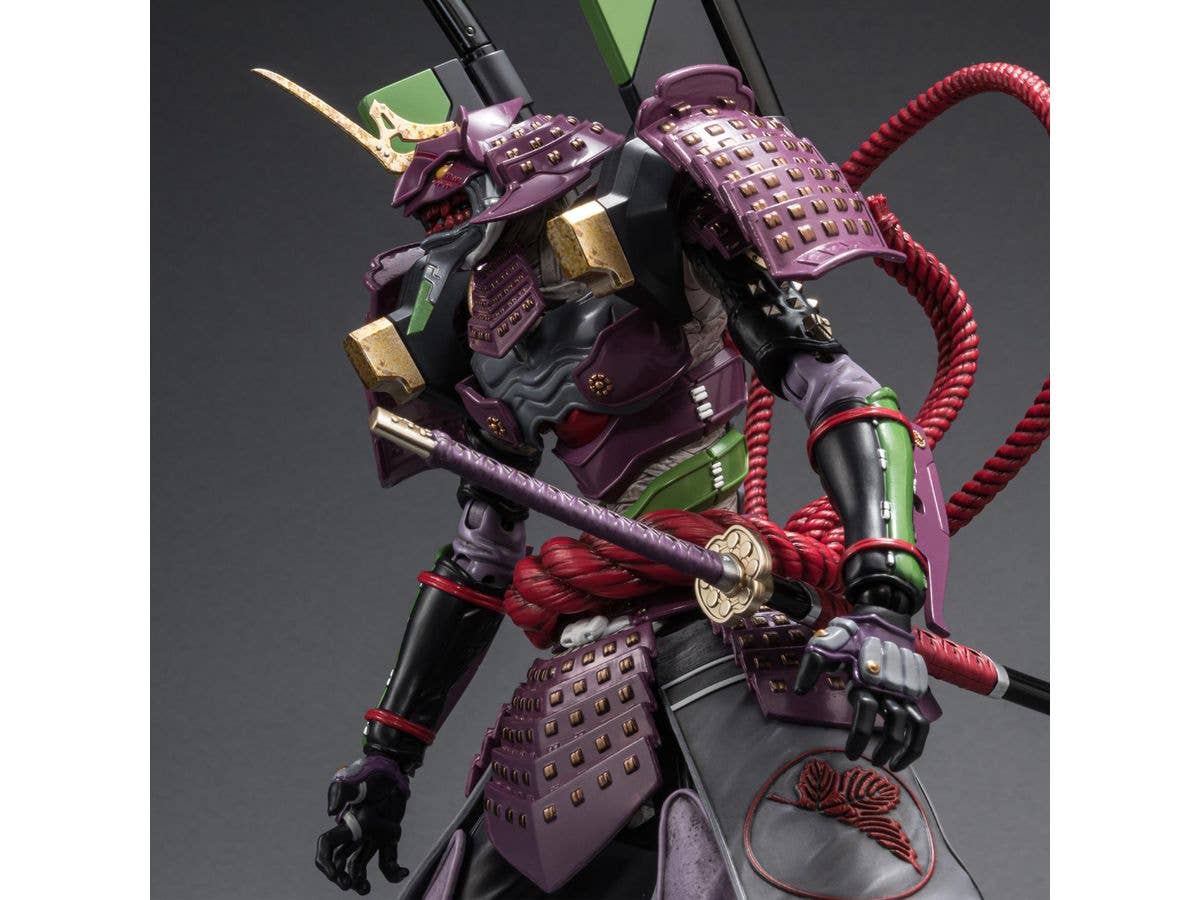 Sen-ti-nel Rebuild of Evangelion RIOBOT Musha EVA Unit-01 Action Figure | 4571335880798