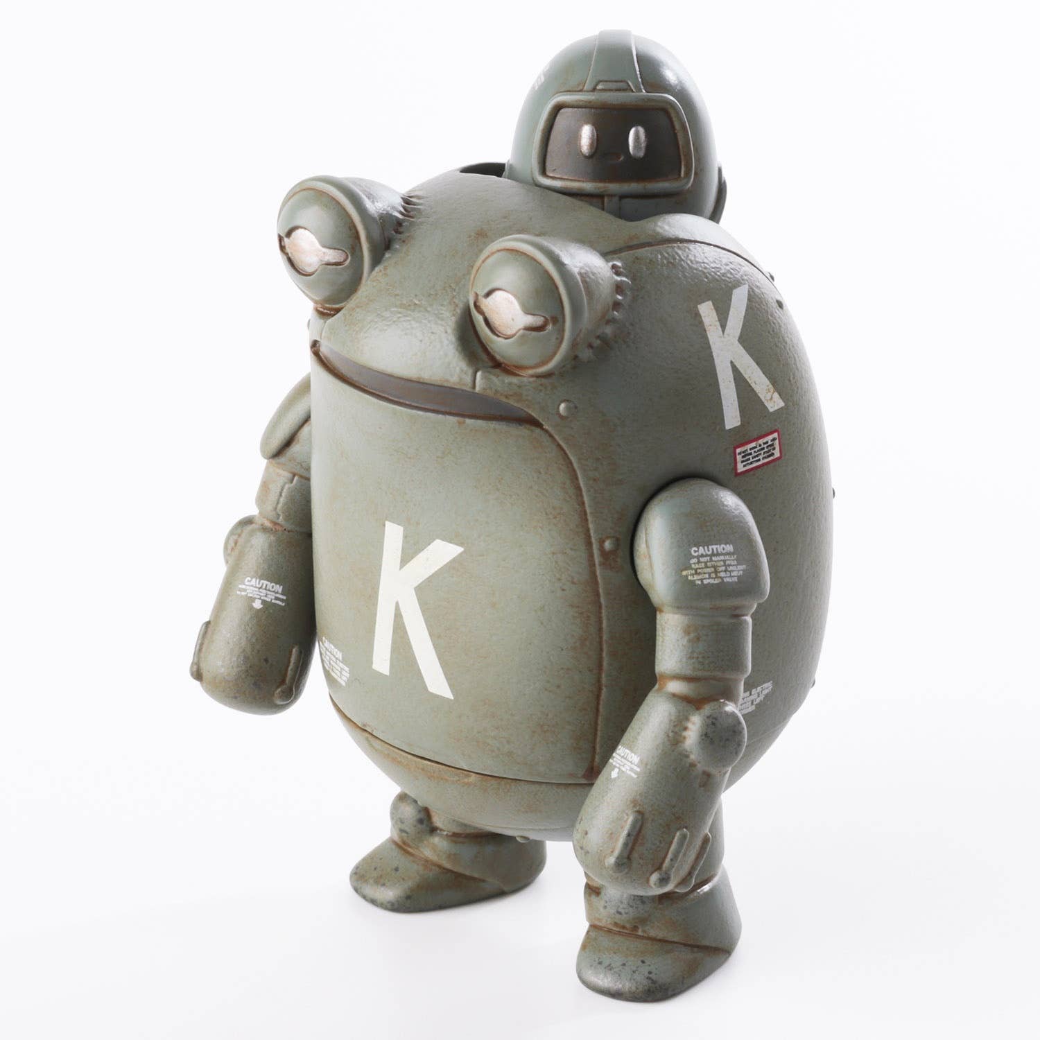 Sentinel Kerounen Fukasu Grey Vinyl Figure | 4571335882877