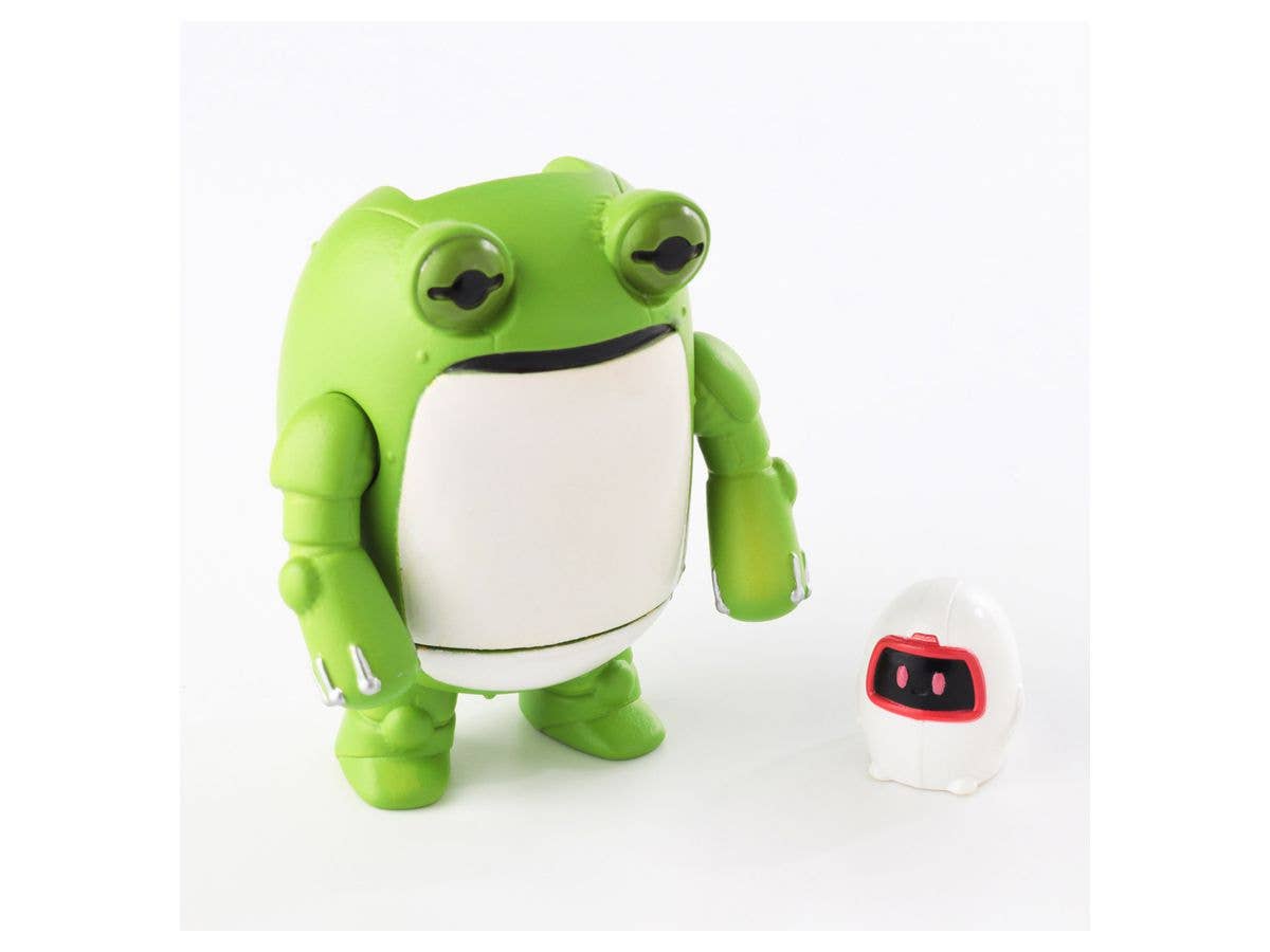 Sentinel Kerounen Fukasu Yellow Green Vinyl Figure | 4571335882891