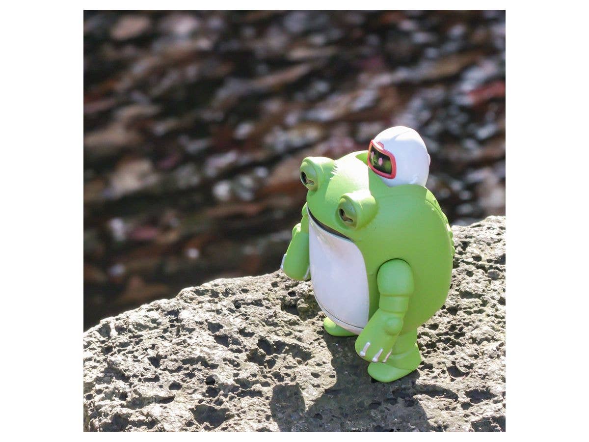 Sentinel Kerounen Fukasu Yellow Green Vinyl Figure | 4571335882891