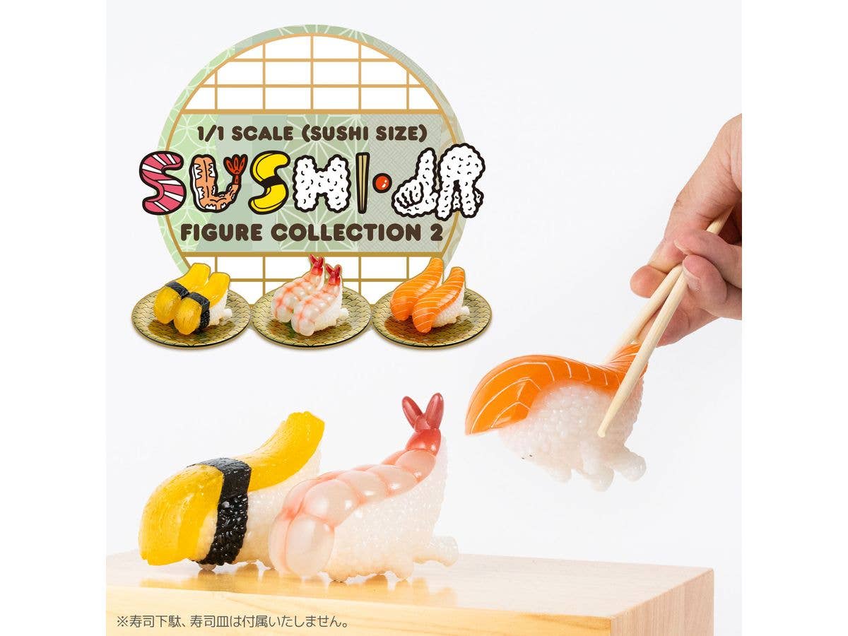Sen-ti-nel SUSHI MONSTER SUSHI-L.A. 1/1 SCALE (SUSHI SIZE) FIGURE COLLECTION 2 (BOX/6) | 4571335884888