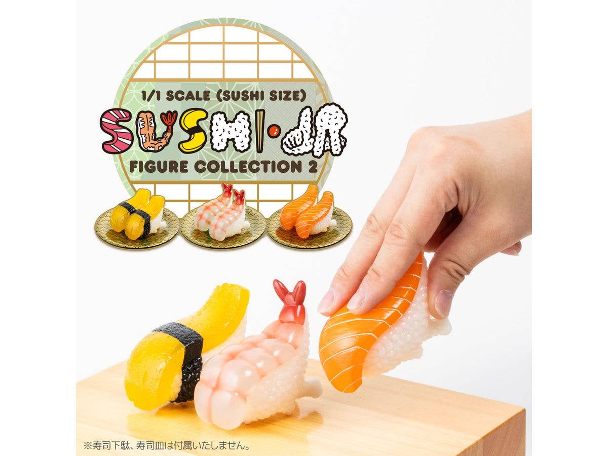 Sen-ti-nel SUSHI MONSTER SUSHI-L.A. 1/1 SCALE (SUSHI SIZE) FIGURE COLLECTION 2 (BOX/6) | 4571335884888
