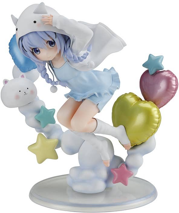 1/6 Is the Order a Rabbit BLOOM Series pre-painted and completed figure Bloom Chino Tippy Hoodie Ver. | 4562135412012