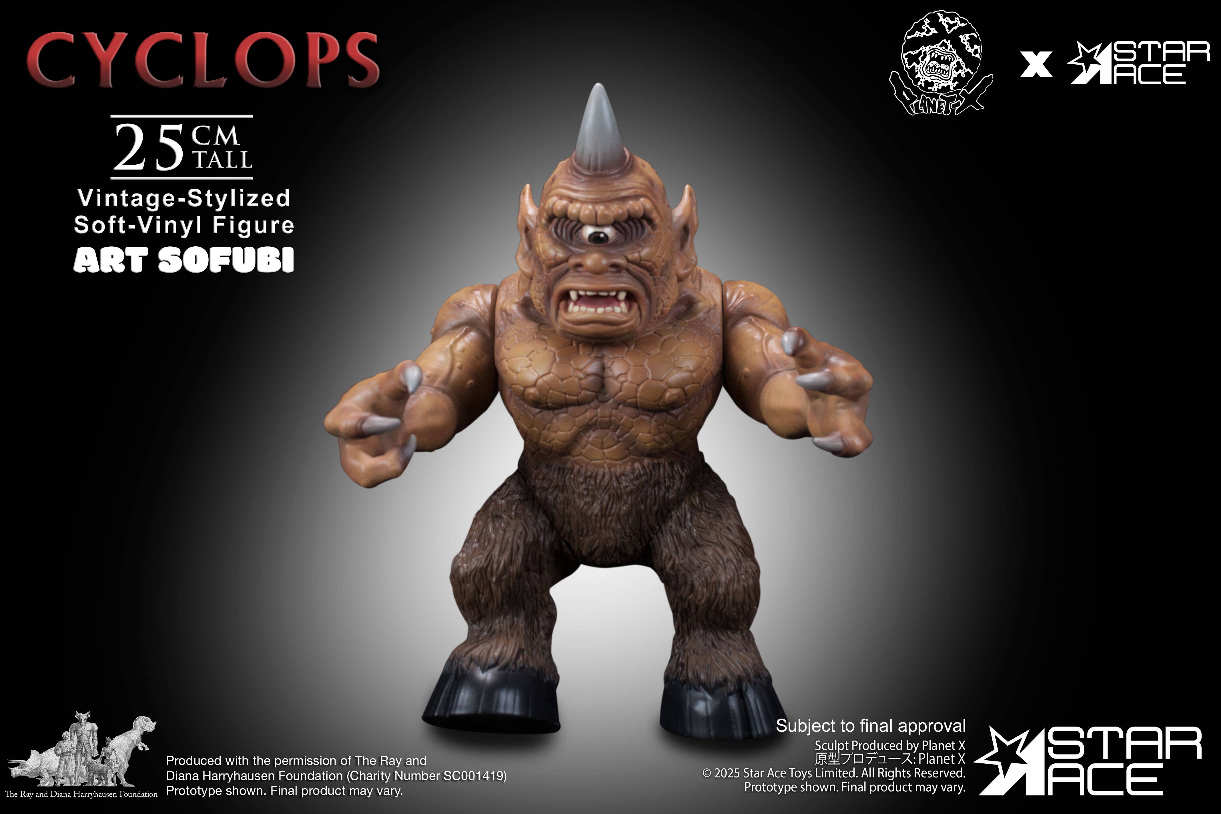 Cyclops (Vintage-stylized Soft-vinyl Figure) | 4897057883955