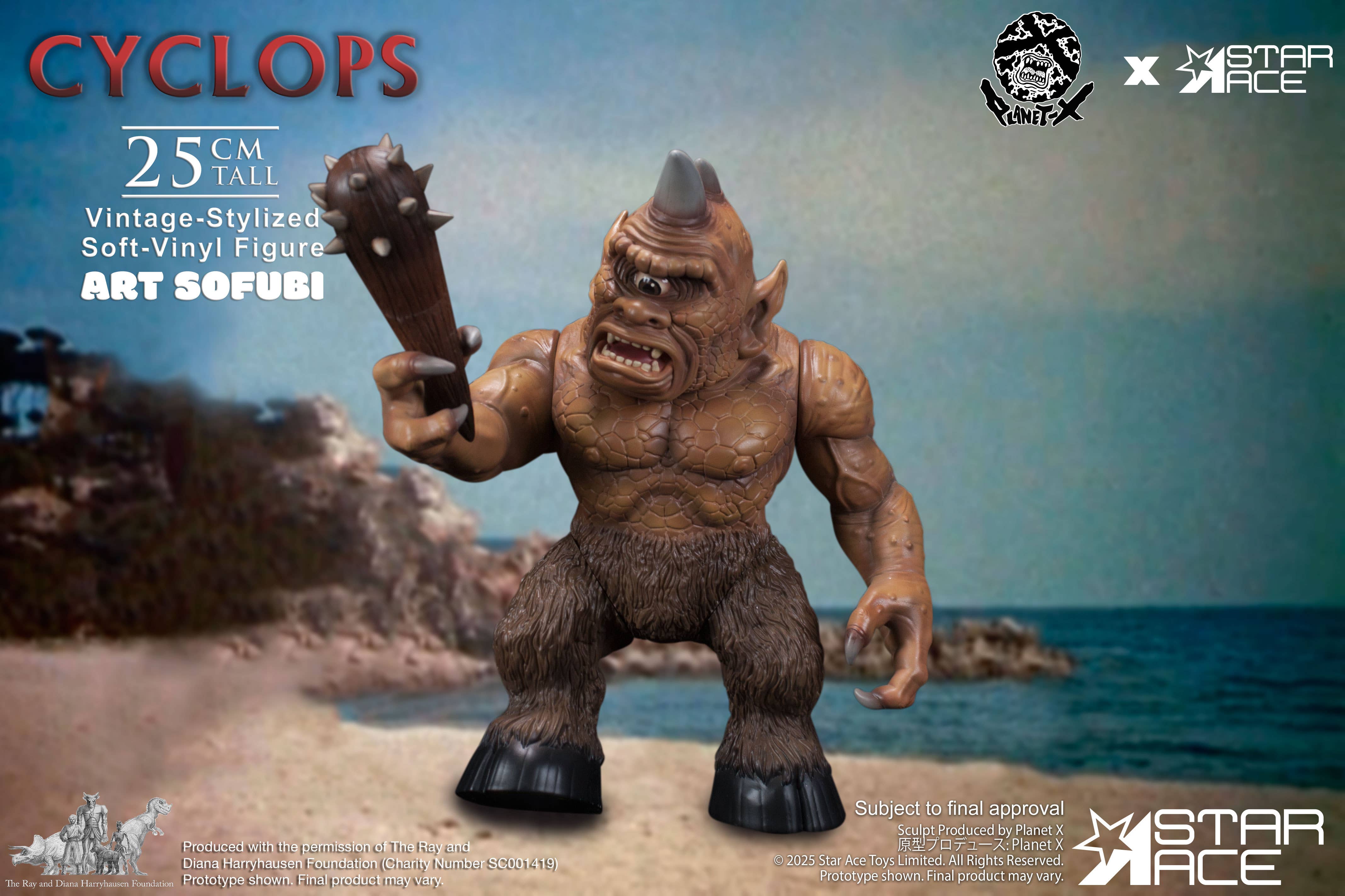 Cyclops (Vintage-stylized Soft-vinyl Figure) | 4897057883955