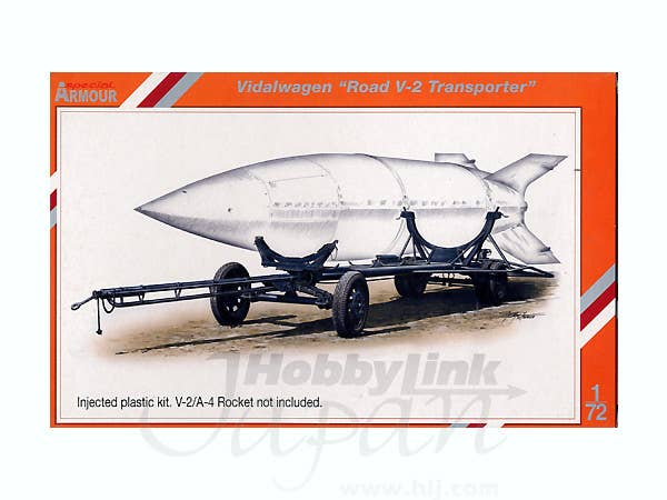 Special Armour 1/72 Vidalwagen Road V-2 Transporter | 8594071080464