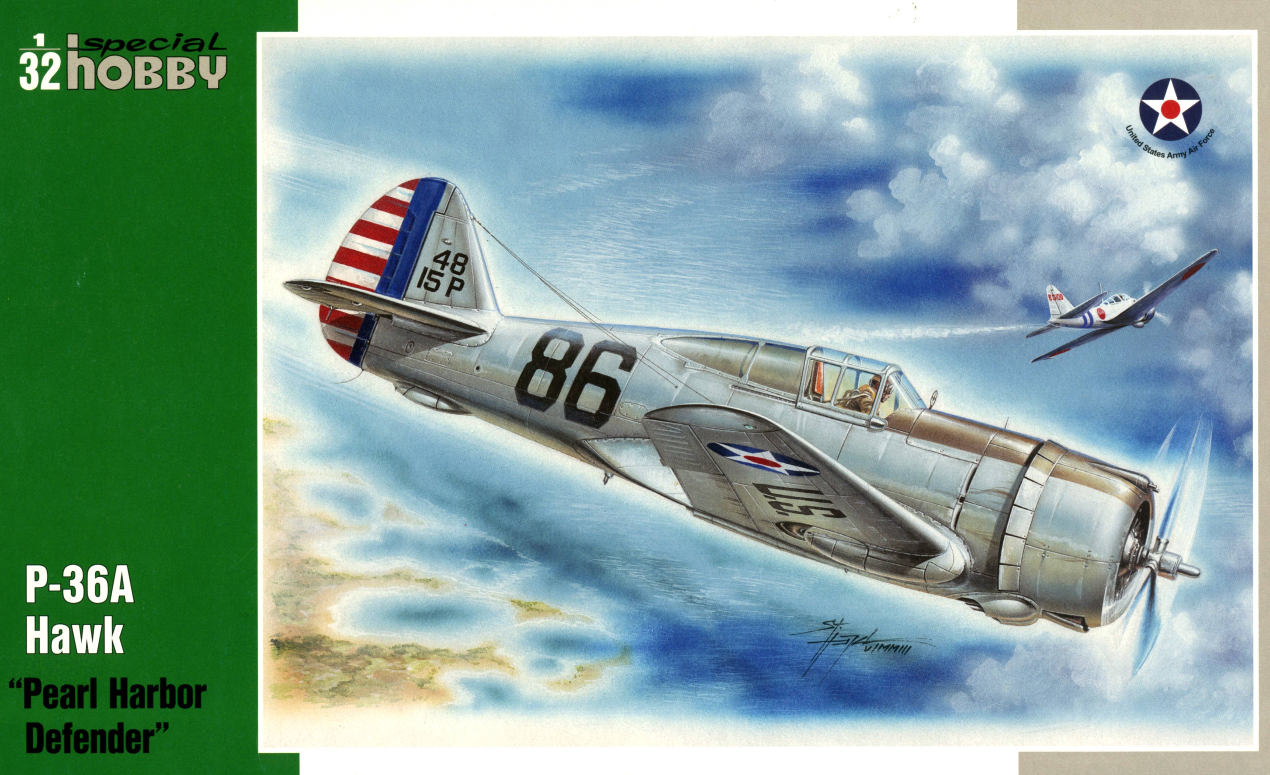 Special Hobby 1/32 P-36 Pearl Harbor Defender | 8594071084875