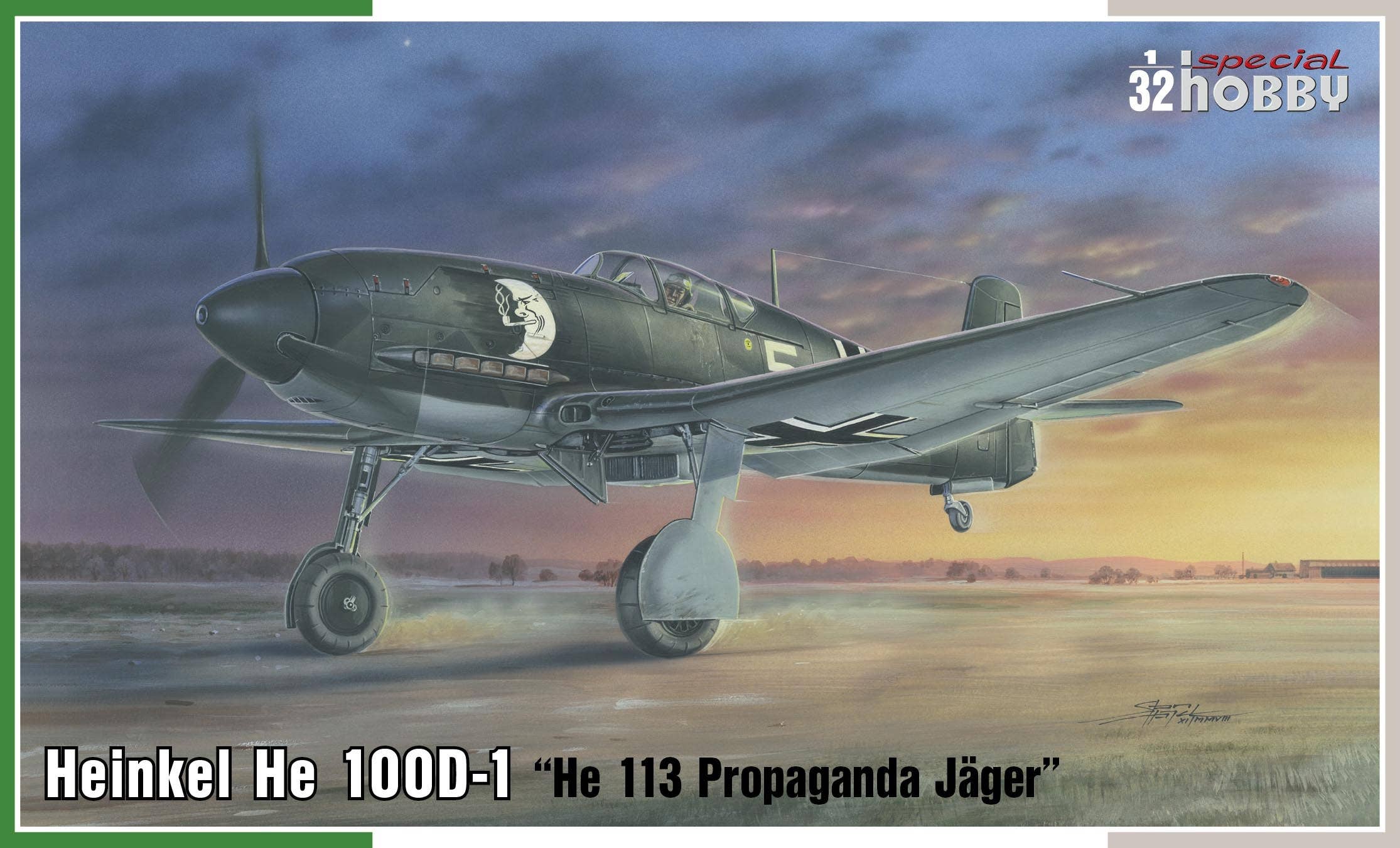 Special Hobby 1/32 Heinkel He 100D-1 'Propaganda Jager He 113' | 8594071081447