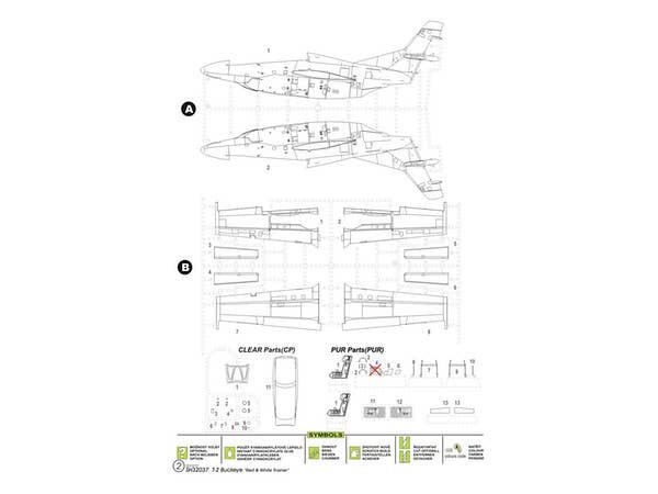 Special Hobby 1/32 T-2 Buckeye Red & White Trainer | 8594071083984