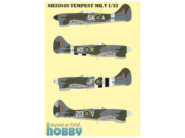 Special Hobby 1/32 Hawker Tempest Mk.V | 8594071085544