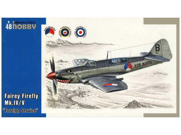 Special Hobby 1/48 Fairey Firefly Mk.4/5/6 'Foreign Service' | 8594071083588