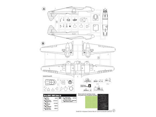 Special Hobby 1/48 Airspeed Oxford Mk.I/II 'Commonwealth Service' | 8594071082802