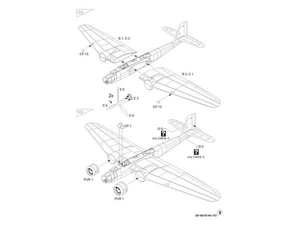 Special Hobby 1/48 Heinkel He 115 B | 8594071083557
