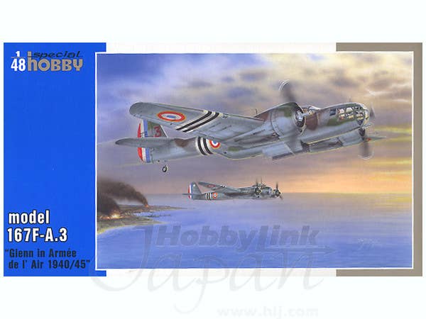 Special Hobby 1/48 167F Glenn Over French 1940/45 | 8594071082567