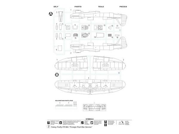 Special Hobby 1/48 Firefly Mk.l Foreign Post War Service | 8594071084066