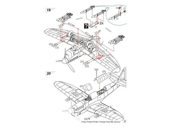 Special Hobby 1/48 Firefly Mk.l Foreign Post War Service | 8594071084066