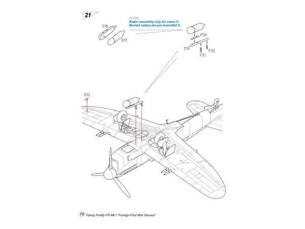 Special Hobby 1/48 Firefly Mk.l Foreign Post War Service | 8594071084066