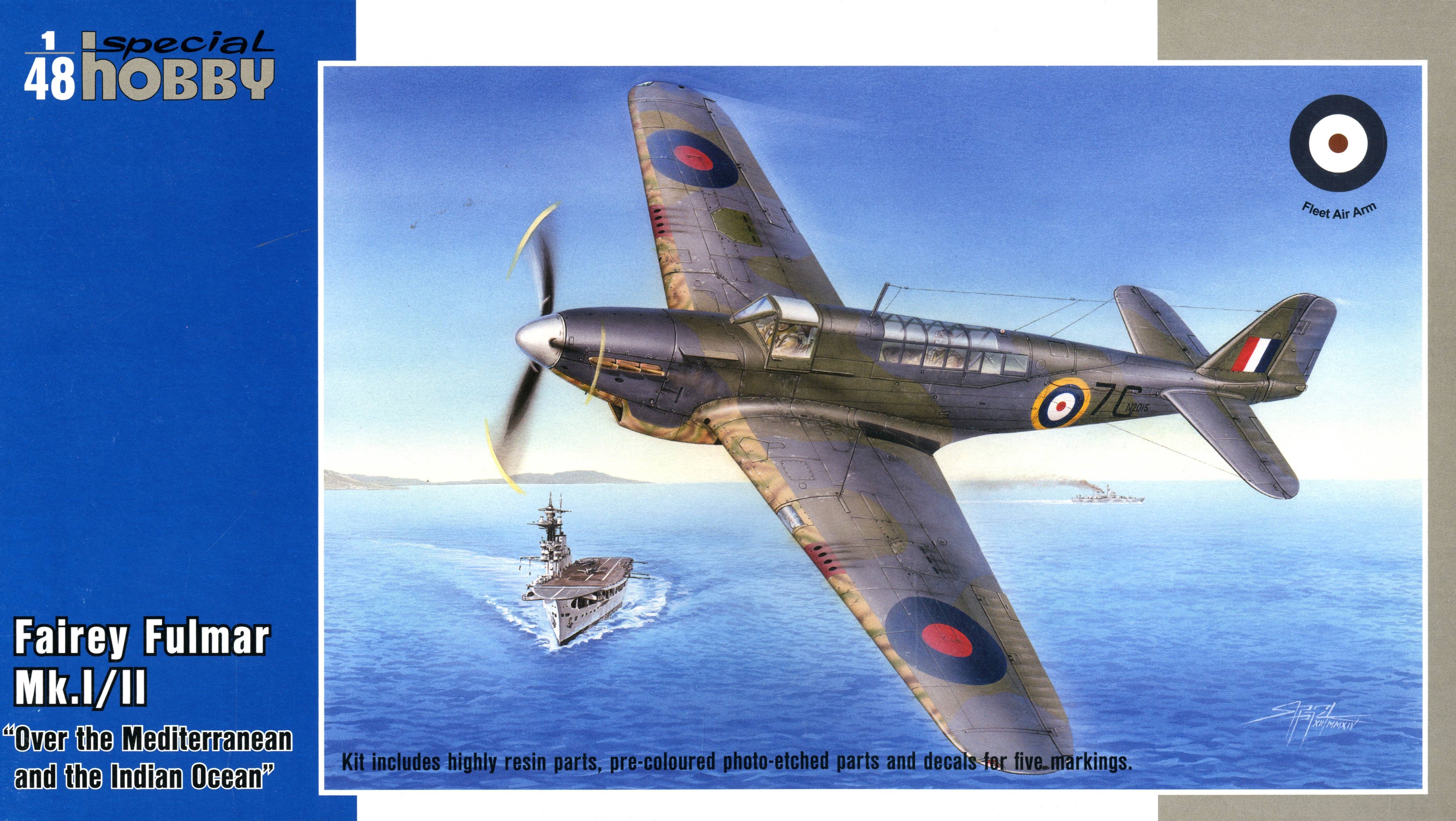 Special Hobby 1/48 Fairey Fulmar Mk.l/ll Hi-Tech Version | 8594071084844