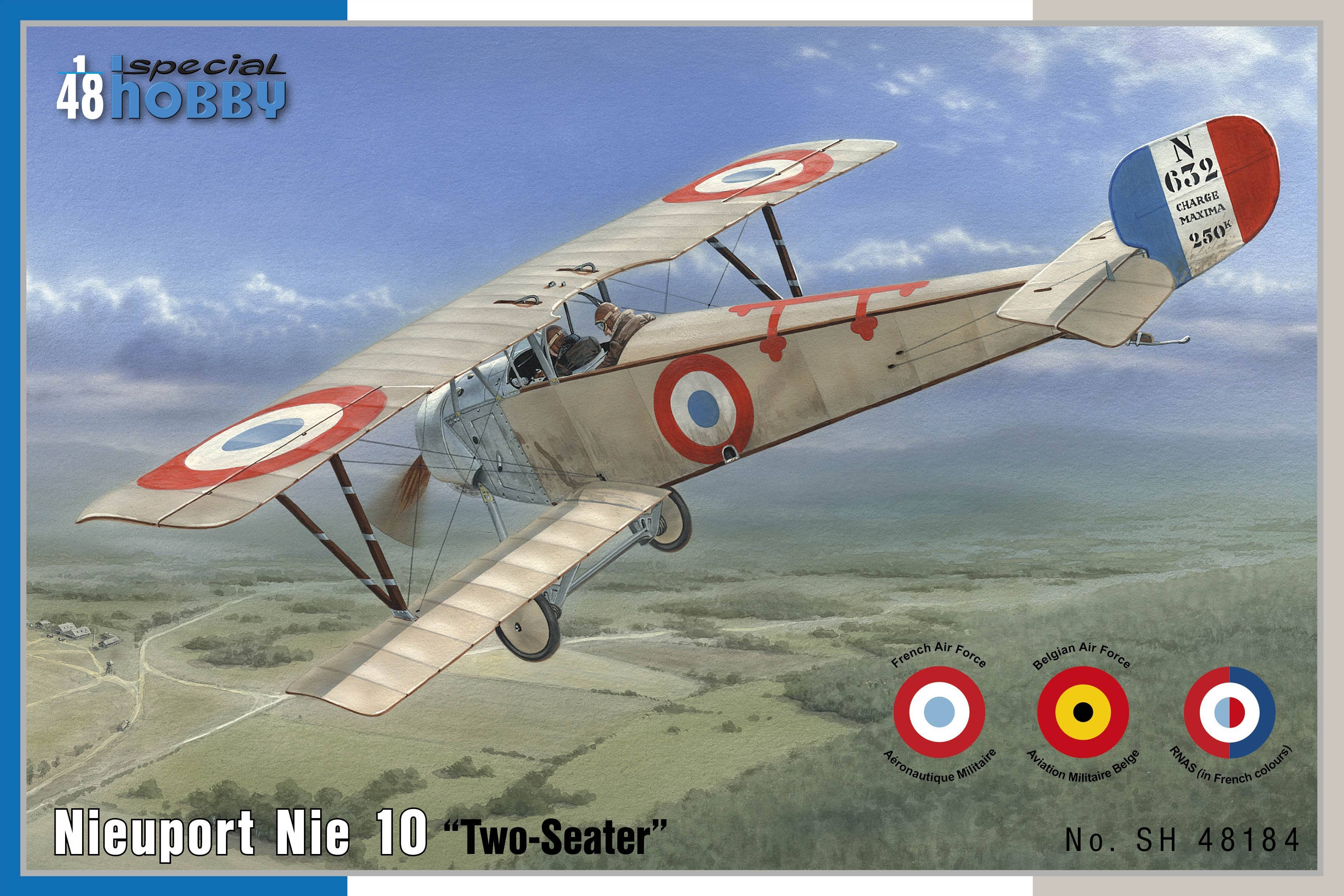 Special Hobby 1/48 Nieuport 10 Two Seater | 8594071085797