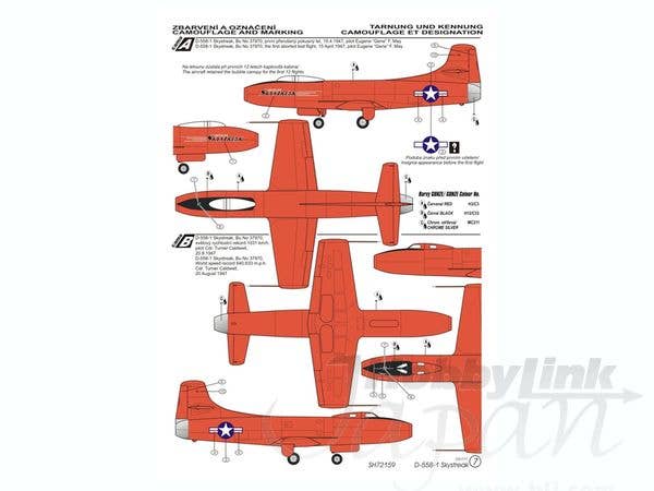 Special Hobby 1/72 D-558-1 Skystreak | 8594071080662
