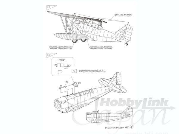 Special Hobby 1/72 CCF Goblin Mk.l | 8594071083007