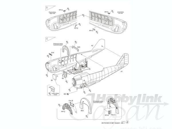 Special Hobby 1/72 CCF Goblin Mk.l | 8594071083007