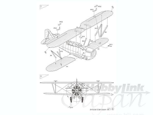 Special Hobby 1/72 CCF Goblin Mk.l | 8594071083007