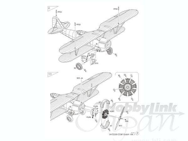 Special Hobby 1/72 CCF Goblin Mk.l | 8594071083007