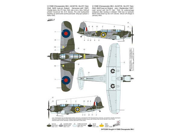 Special Hobby 1/72 V-156B Chesapeake Mk.I | 8594071083717