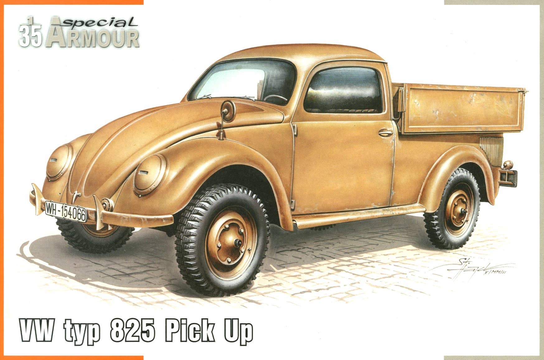 Special Armour 1/35 VW Type 825 Pick Up Truck | 8594071086077