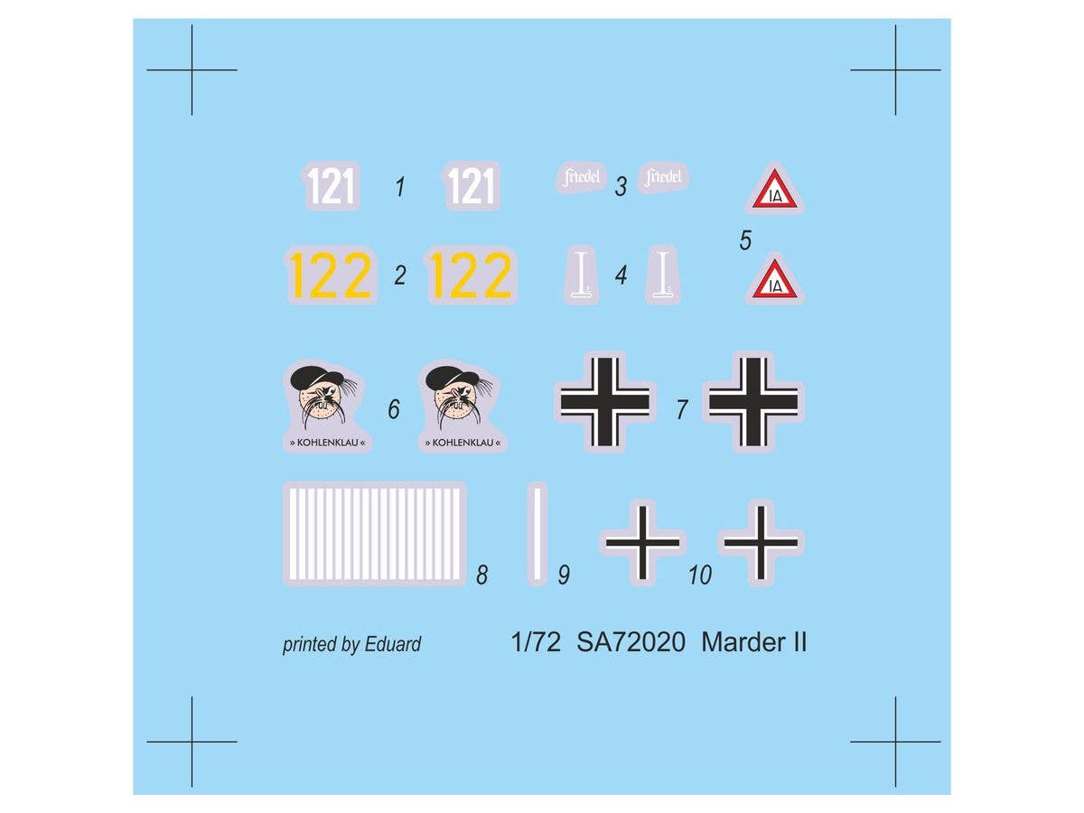 Special Armour 1/72 Sd.Kfz.131 Marder II (7.5 cm PaK 40/2) | 8594071087715