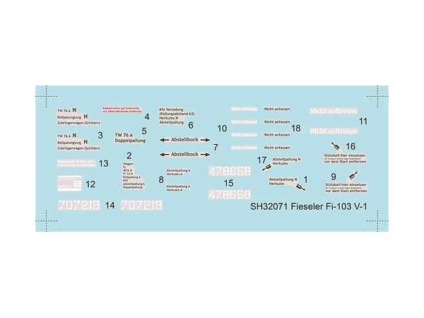 Special Hobby 1/32 Fieseler Fi 103 / V-1 | 8594071086770