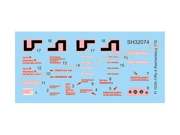 Special Hobby 1/32 Fi 103A-1/Re4 Reichenberg | 8594071086862