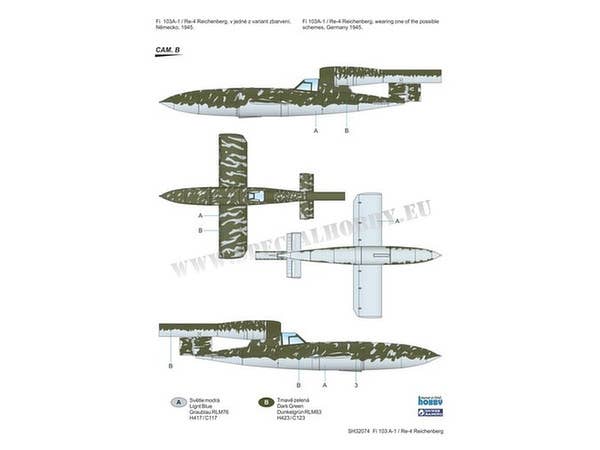 Special Hobby 1/32 Fi 103A-1/Re4 Reichenberg | 8594071086862