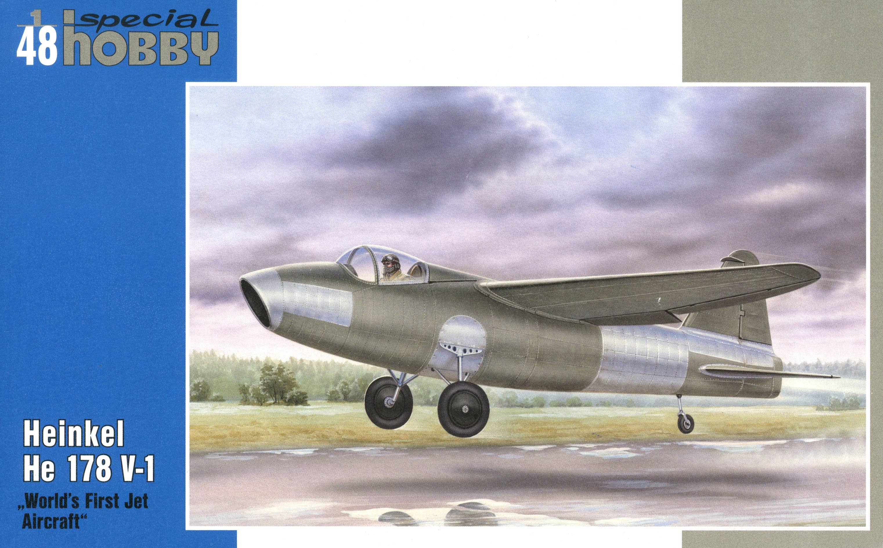 Special Hobby 1/48 Heinkel He 178 VI | 8594071085452
