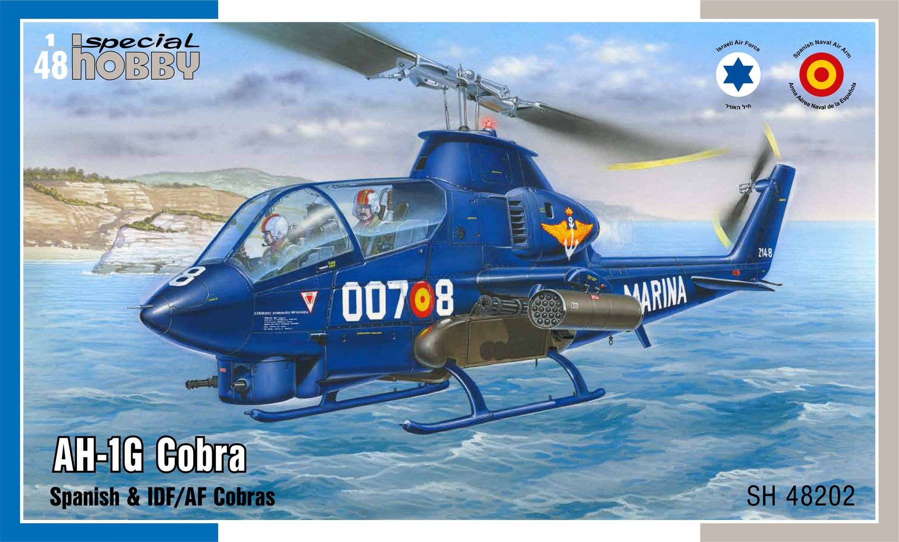 Special Hobby 1/48 AH-1G Cobra ‘Spanish & IDF/AF Cobras’ | 8594071088545