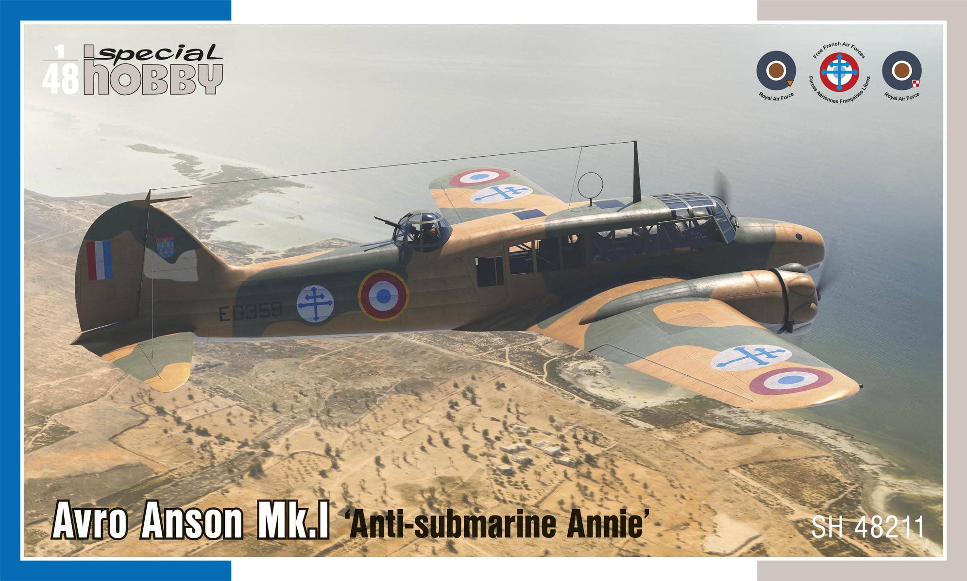 Special Hobby 1/48 Avro Anson Mk.I ‘Anti-submarine Annie’, Aircraft | 8594071088996
