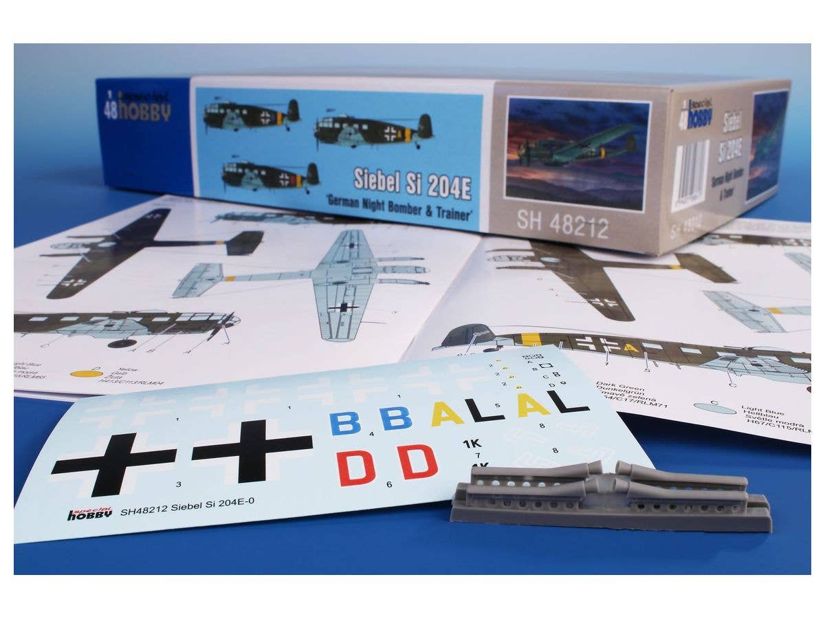 Special Hobby 1/48 Siebel Si 204E ‘German Night Bomber & Trainer’ | 8594071088613