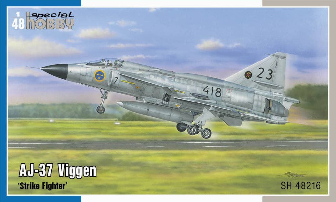 Special Hobby 1/48 AJ-37 Viggen ‘Strike Fighter’ | 8594071088583
