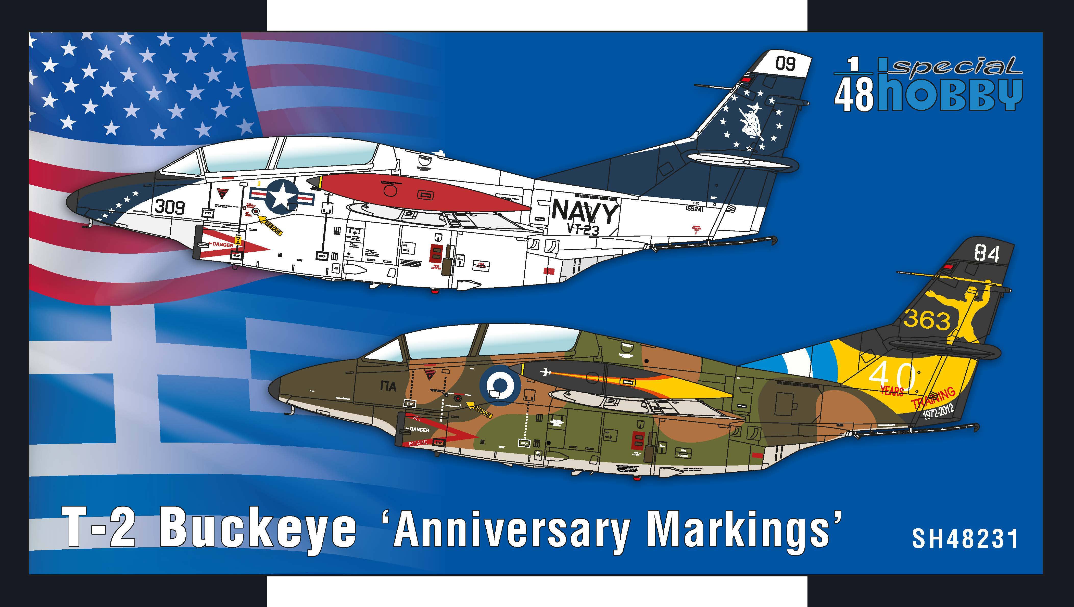 Special Hobby 1/48 T-2 Buckeye ‘Anniversary Markings’, Aircraft | 8594071089375