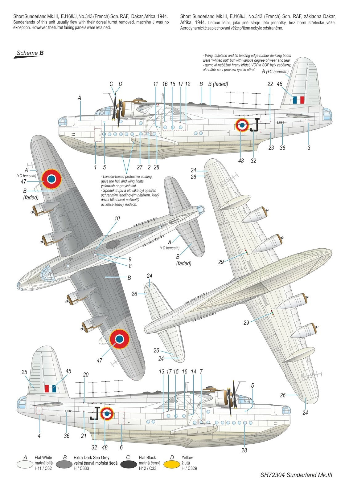 Special Hobby 1/72 Short Sunderland Mk.III ‘U-Boat Killers’ | 8594071087524