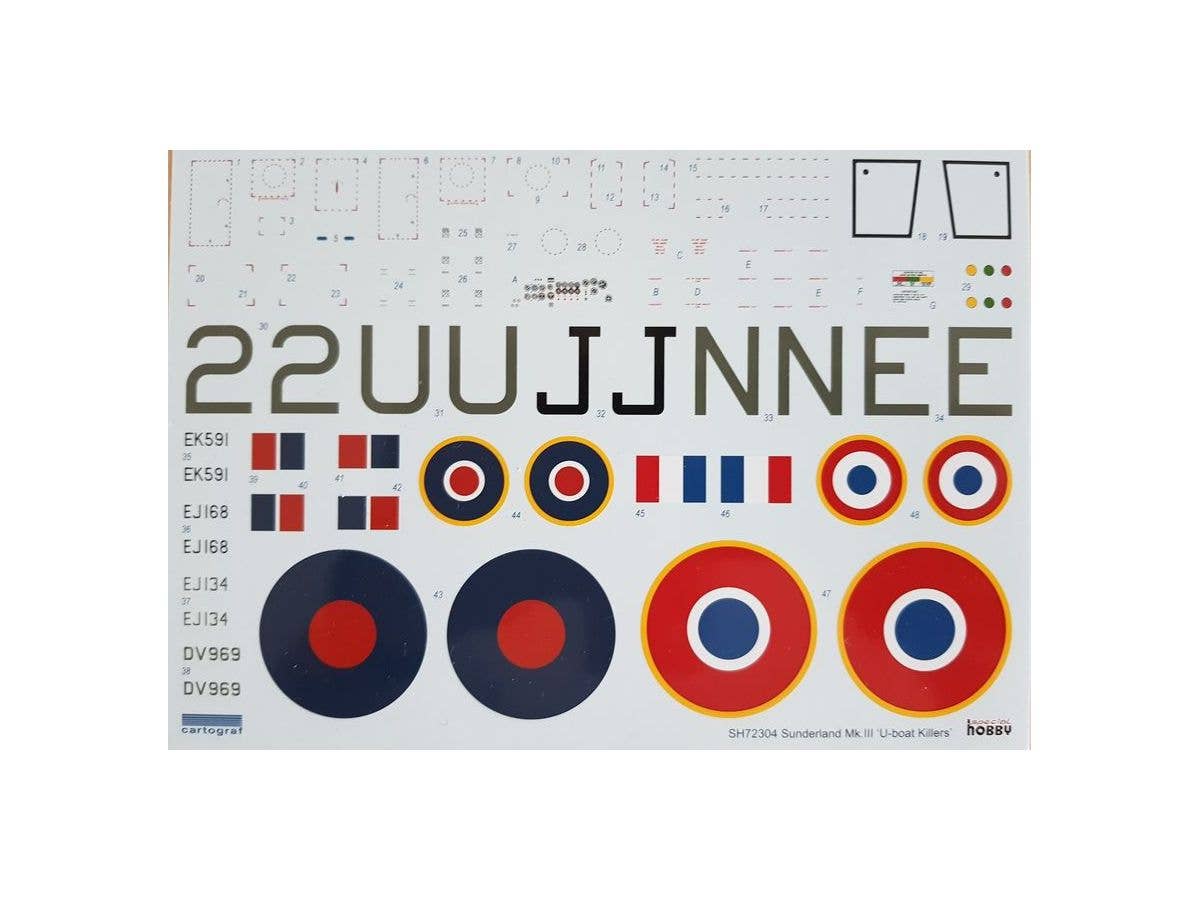 Special Hobby 1/72 Short Sunderland Mk.III ‘U-Boat Killers’ | 8594071087524