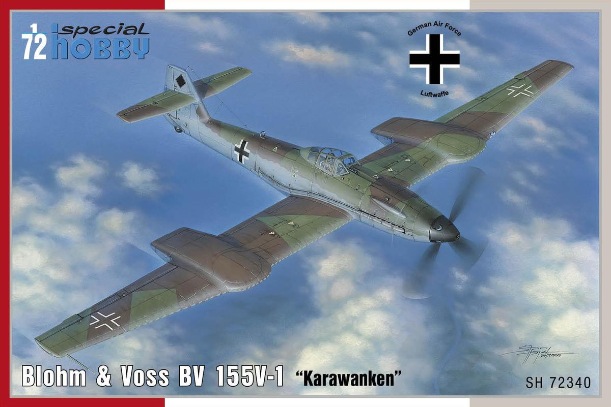 Special Hobby 1/72 Blohm & Voss BV 155V-1 | 8594071086442
