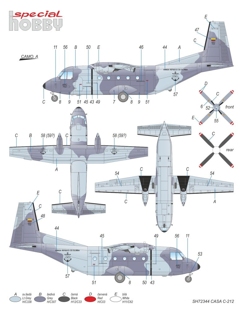 Special Hobby 1/72 CASA C-212-100