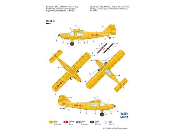 Special Hobby 1/72 Dornier Do 27 'Civilian Service' | 8594071085858