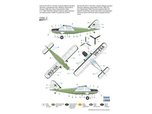 Special Hobby 1/72 Dornier Do 27 'Civilian Service' | 8594071085858